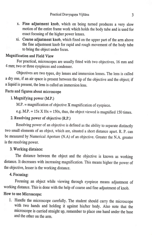 Practical Dravyaguna Vigyan